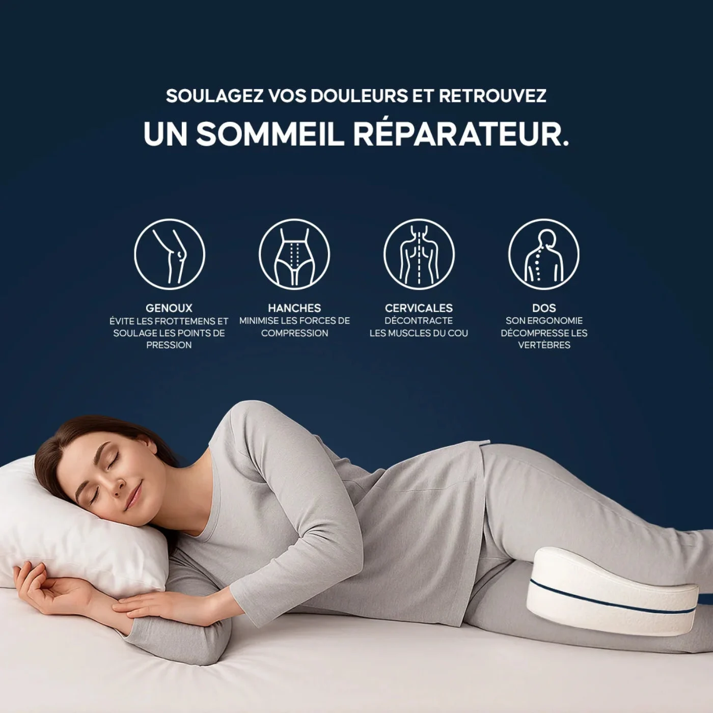 Coussin Lombaire Ergonomique Soya