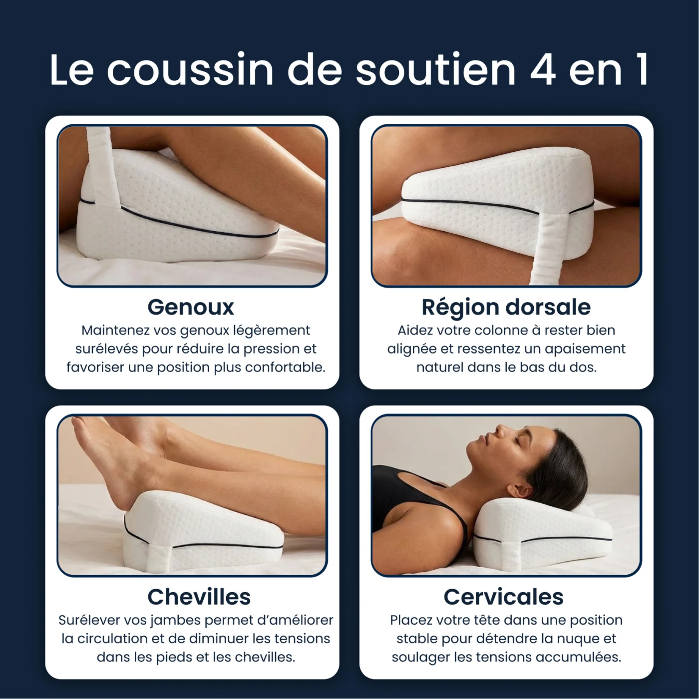 Coussin Lombaire Ergonomique Soya